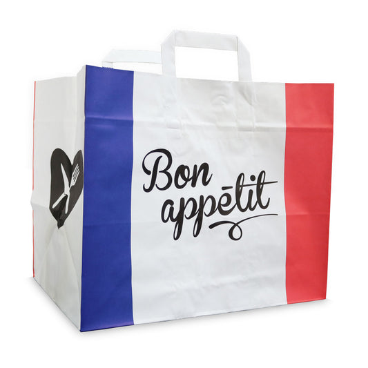 Papieren take-away tassen – Bon appétit – placeholderafbeelding