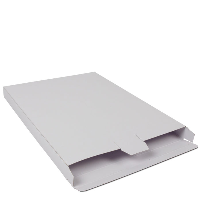 Platte verzenddoos met plakstrips bedrukt – placeholderafbeelding