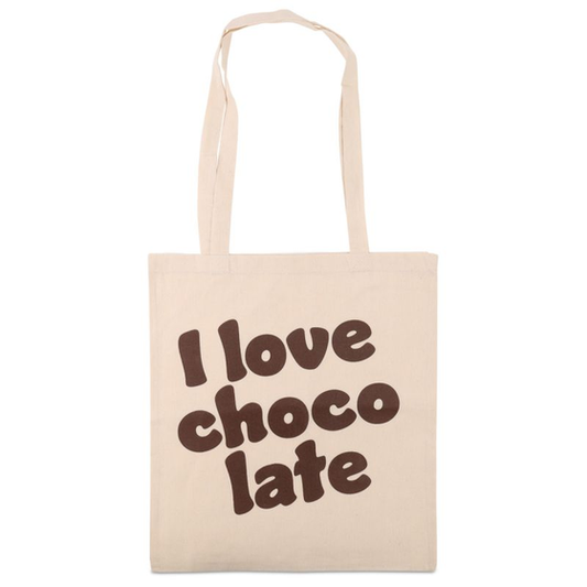 Katoenen tassen – I love chocolate