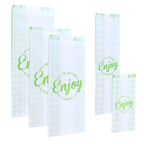 Papieren inpakzakken – Enjoy